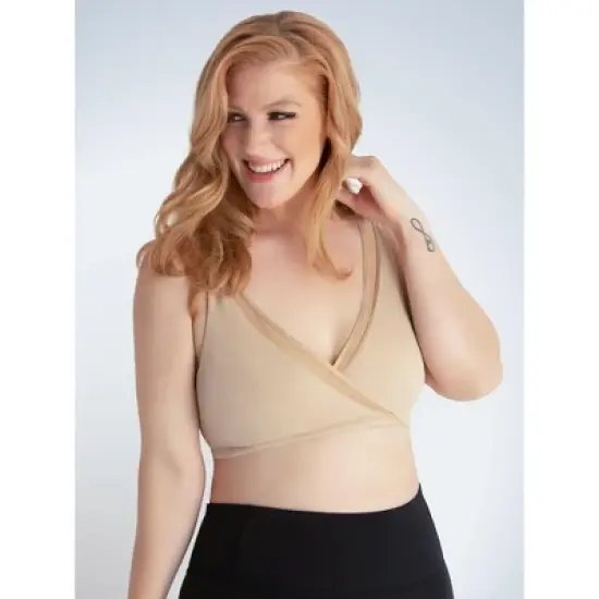 Leading Lady The Charlene - Seamless Comfort Crossover with Mesh image {3}