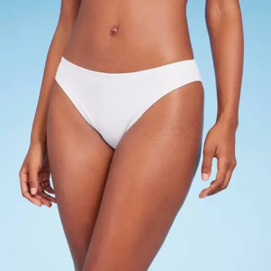 Women's Ribbed Hipster Cheeky Bikini Bottom - Shade & Shore&trade; image {9}