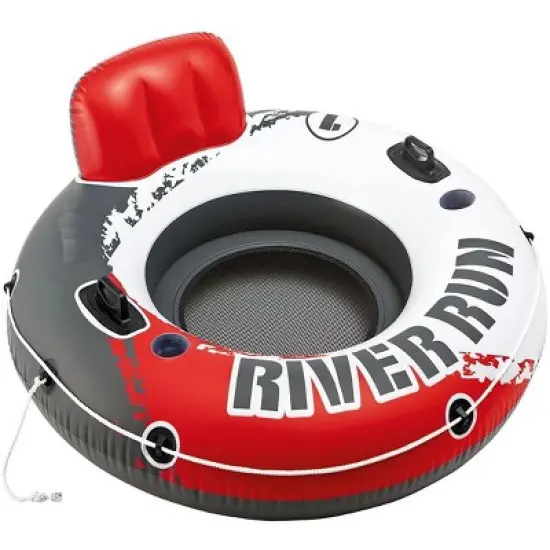 Intex Red River Run 1 Inflatable Floating Lake Tube Fire Edition 53" Diameter image {3}