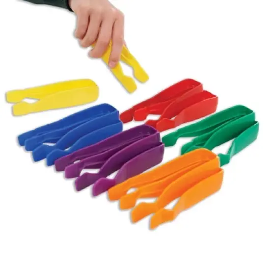 Learning Advantage Jumbo Tweezers, Set of 12 image {1}