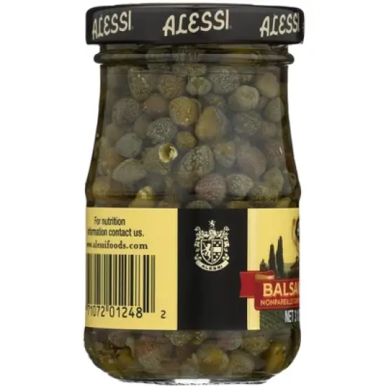 Alessi Balsamic Capers - Case of 6/3.5 oz image {3}