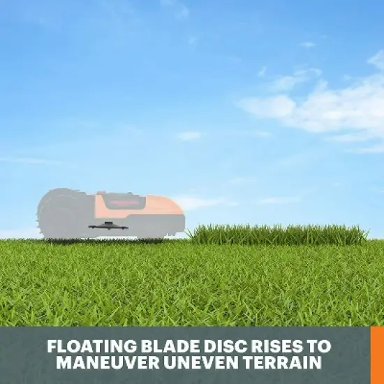 Worx WR147 Landroid M 1/4 Acre Robotic Lawn Mower Battery and Charger Included image {3}