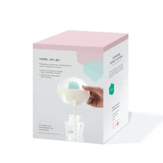 WILLOW Go Breast Milk Container - 7oz/2ct image {3}