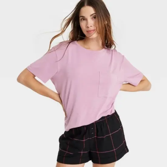 Women's Flannel Pajama Shorts - Stars Above&trade; image {2}