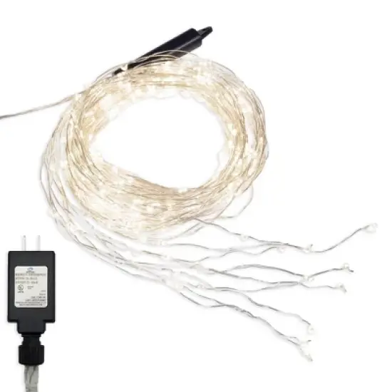 Lumabase Electric Multi-Strand LED Fairy String Lights White image {3}