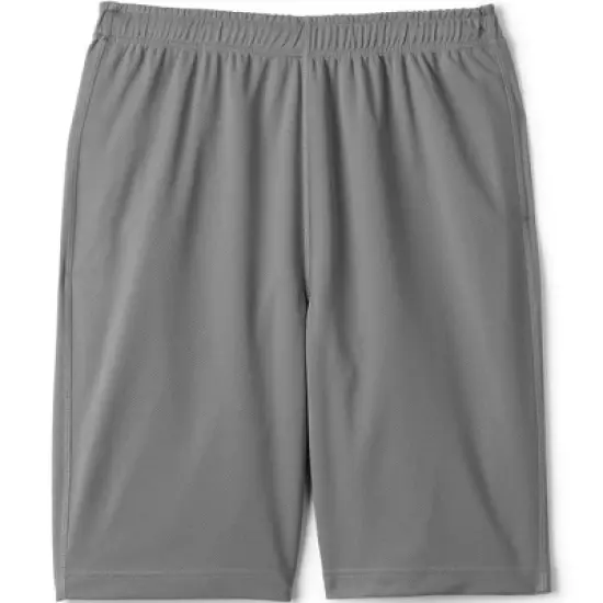 Lands' End Lands' End School Uniform Men's Mesh Gym Shorts image {7}