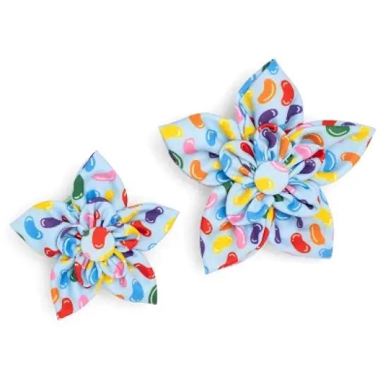 The Worthy Dog Jelly Beans Adjustable Flower Accessory image {1}