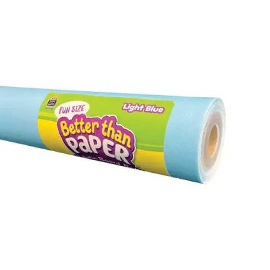 Teacher Created Resources&reg; Fun Size Better Than Paper&reg; Bulletin Board Roll, 18" x 12', Light Blue image {3}