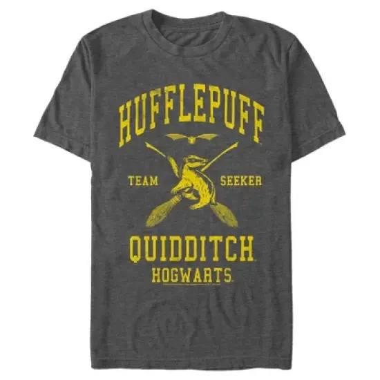 Men's Harry Potter Hufflepuff Quidditch Seeker T-Shirt image {5}