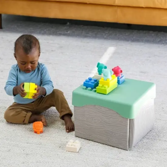 Infantino Go gaga! Super Soft 1st Building Blocks Activity Station image {3}