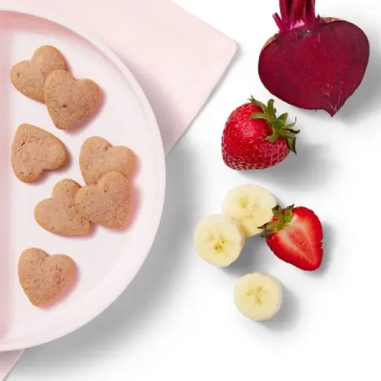 Organic Beetroot Biscuit Toddler Snacks - 5oz/14pk - Good & Gather&trade; image {2}
