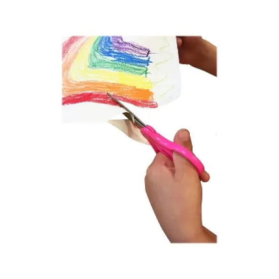 Westcott School 5 Stainless Steel Kid's Scissors Blunt 16454 image {6}