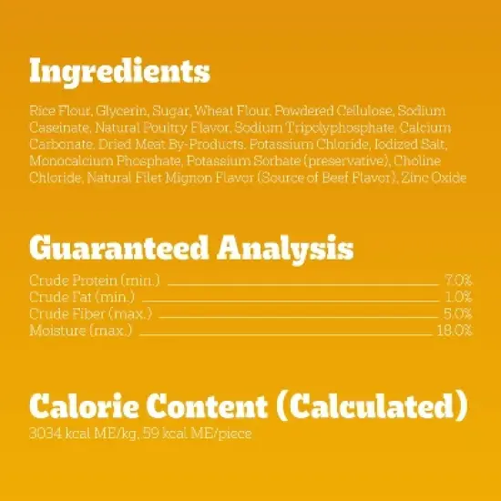 Pedigree JUMBONE Real Beef Flavor Mini Dental Dog Treats - 21oz image {8}