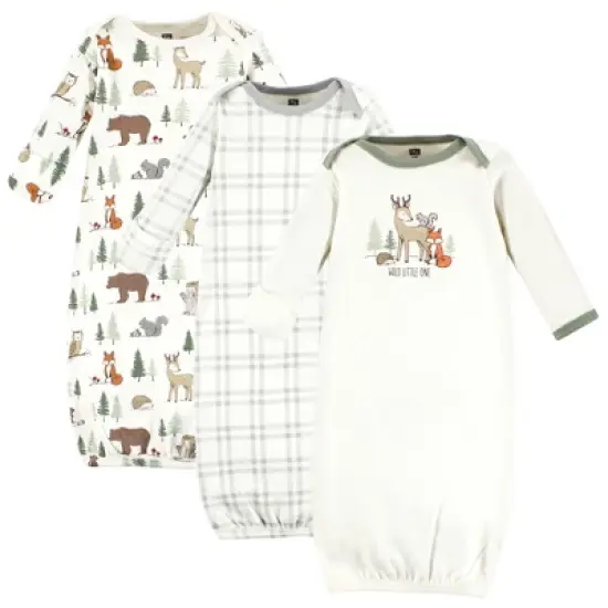 Hudson Baby Cotton Gowns, Forest Animals image {5}