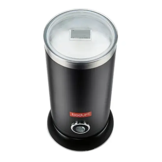 Bodum Bistro Electric Milk Frother Black: Stainless Steel Coffee Frother & Milk Steamer, 500W, Hand Wash image {5}