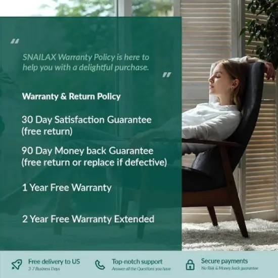 SNAILAX Electric Heating Pad - Full Coverage for Neck, Shoulders & Back Pain Relief image {4}