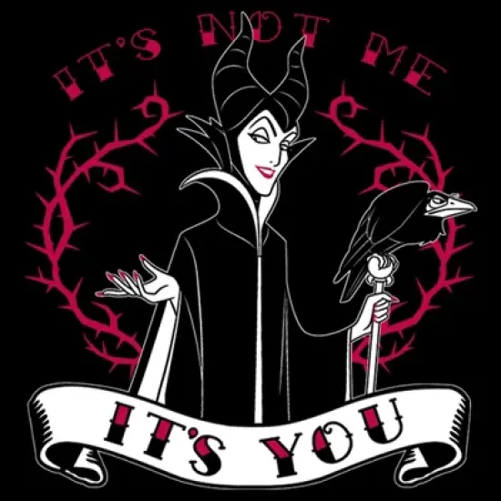 Men's Sleeping Beauty Maleficent Valentine's Day It's Not Me, It's You Sweatshirt image {1}