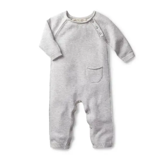 Hope & Henry Baby Raglan Sweater Romper image {5}