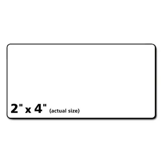 Avery Shipping Labels with TrueBlock Technology Laser 2 x 4 White 250/Pack 5263 image {4}