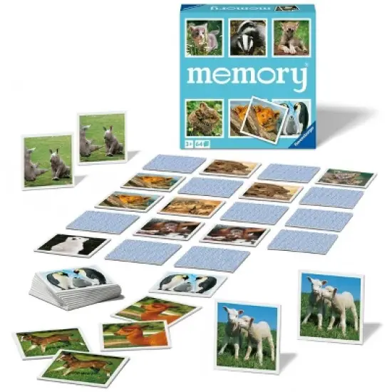 Ravensburger Memory Animal Babies Game image {2}