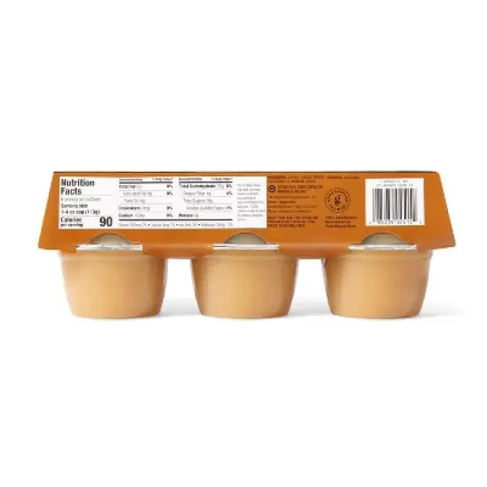 Cinnamon Applesauce Cups - 24oz/6pk- Good & Gather&trade; image {1}
