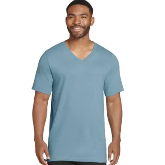 Jockey Men's Big Man Classic V-Neck T-Shirt - 2 Pack image {4}