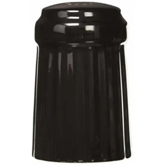 Omniware Simsbury Salt & Pepper Shaker Set, 6oz Stoneware Dispensers with Distinctive "S" & "P" Lids, Lead-Free Glaze, Dishwasher Safe image {1}