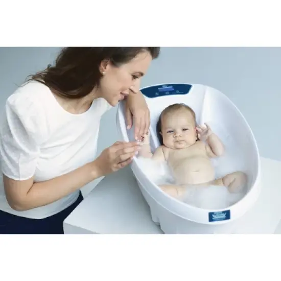 Baby Patent Aqua Scale 3-in-1 Digital Scale Water Thermometer and Infant Tub image {9}