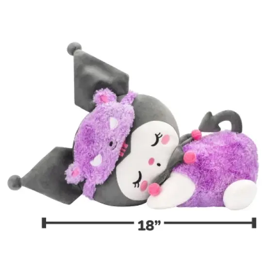 Hello Kitty Kids' 18" Sleeping Plush Kuromi W1 image {6}