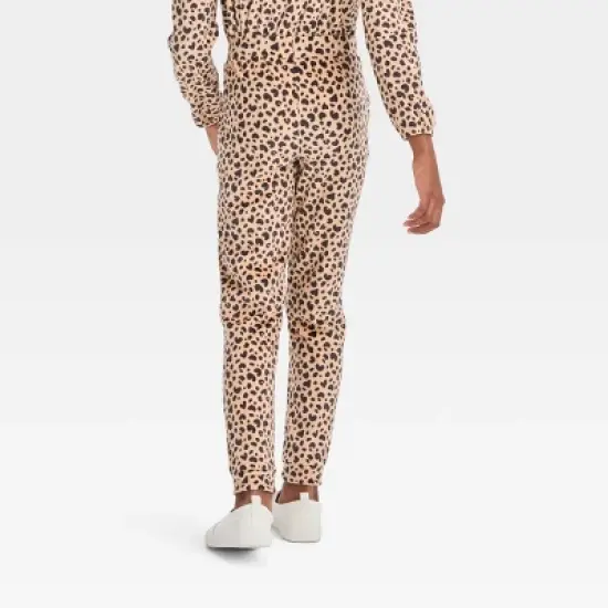 Girls' Microfleece Jogger Pants - Cat & Jack&trade; image {1}