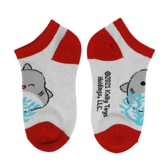 Squishmallows Characters 6-Pack Kids Ankle Socks image {3}