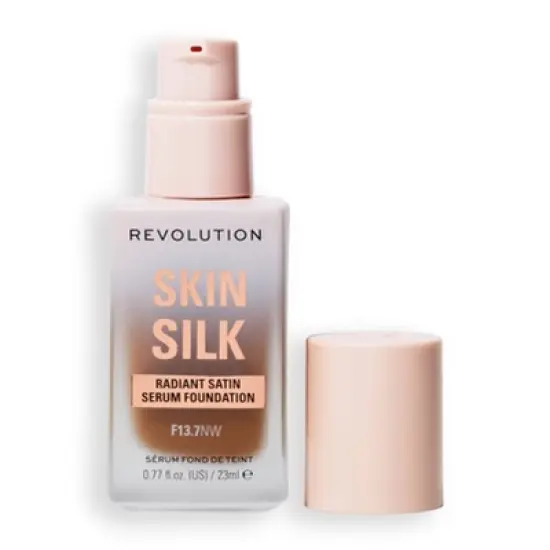 Makeup Revolution Skin Silk Serum Foundation - 0.77oz image {29}