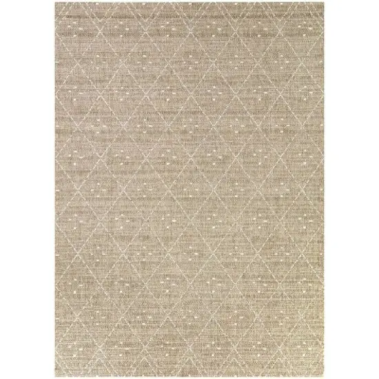 Small Diamond Outdoor Rug Taupe - Project 62&trade; image {5}