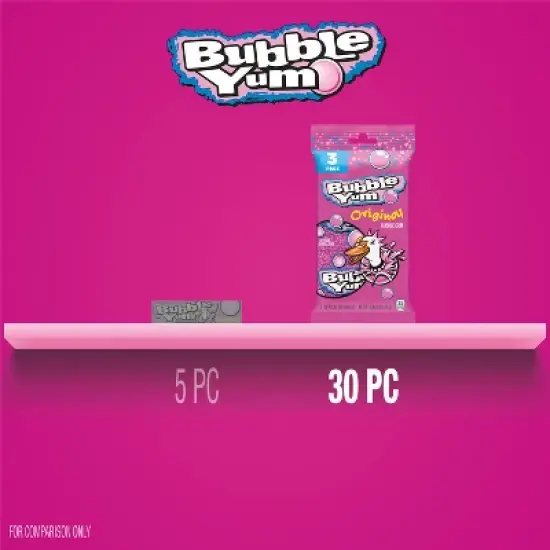 Bubble Yum Original Bubble Gum - 30ct/8.46oz image {7}