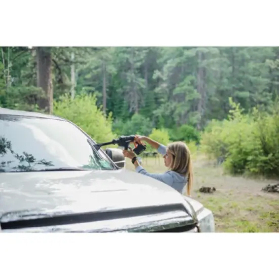 Worx WA4072 Deluxe Cleaning Kit Includes Squeegee, Soaper, Outdoor Hard Surface Brush and Pivoting Quick Connect Adapter for Worx Hydroshot Series image {6}