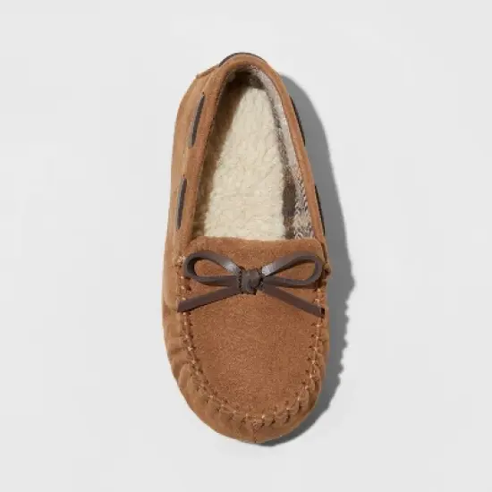 Toddler Boys' Carter Moccasin Slippers - Cat & Jack&trade; Chestnut image {2}