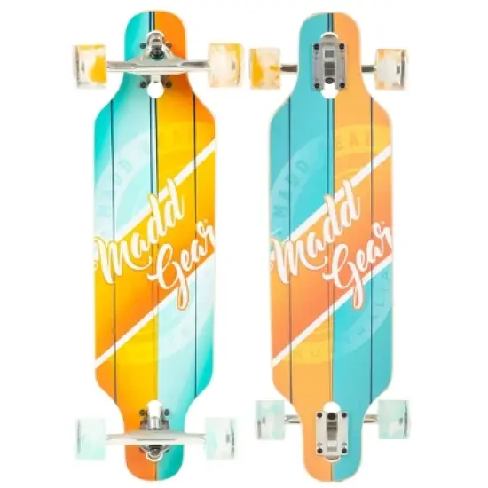 Madd Gear 31" Drop Through Longboard Skateboard 70mm Wheels ABEC-7 Bearings Maple Deck image {10}