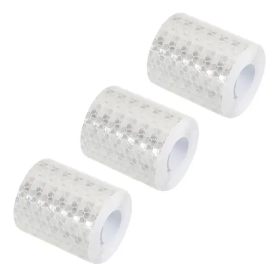Unique Bargains High Visibility Waterproof Adhesive Cars Reflective Tape image {5}