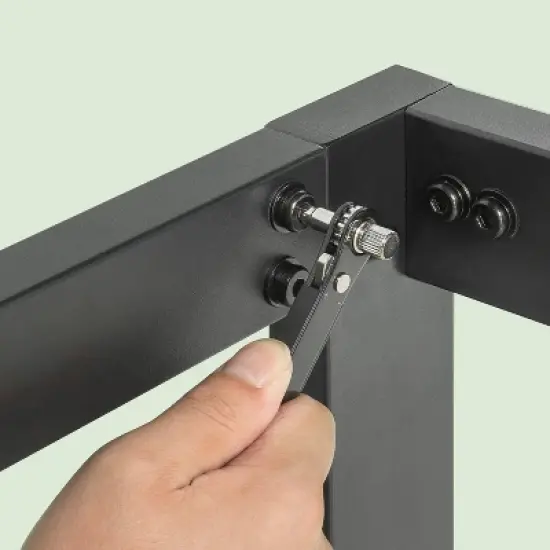 10" Arnav Modern Studio Platform 2000H Metal Bed Frame - Zinus image {4}