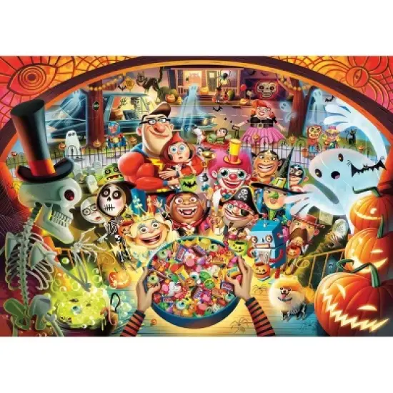 Ravensburger Dean MacAdam: Halloween Trick or Treat Jigsaw Puzzle - 1000pc image {1}