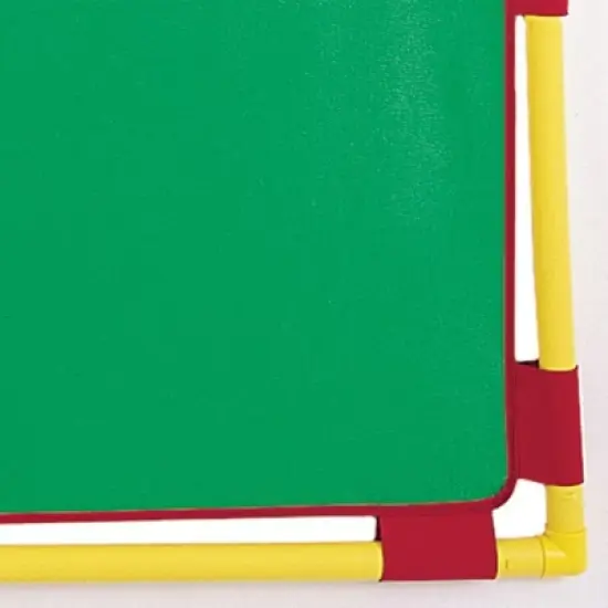 Children's Factory Contemporary Plastic Big Screen Kids PlayPanel Divider, Classroom Partitions, Free-Standing Fence For Nursuries/Home, Green image {2}