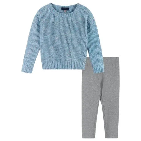 Andy & Evan  Toddler  Girls Multicolor Nep Sweater Set image {4}