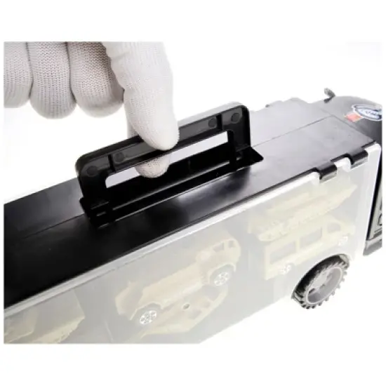 Insten Military Transport Car Carrier Truck with 6 Army Cars, Play Set Toys for Kids image {6}