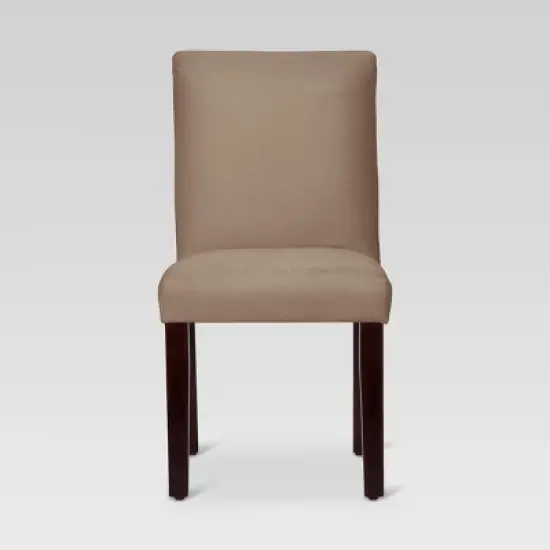Velvet Parsons Dining Chair - Threshold image {12}