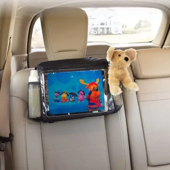 Lebogner Insulated Car Seat Organizer & iPad or Tablet Holder with Insulated Compartments - Universal Fit image {1}