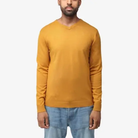 X RAY Men's Slim Fit Pullover V-Neck Sweater, Sweater for Men Fall Winter (Available in Big & Tall) image {34}