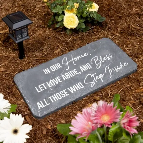 Pavilion Gift Company - Our Home - 16" x 7.75" Garden Stone - Stepping Stones and Pathways image {1}