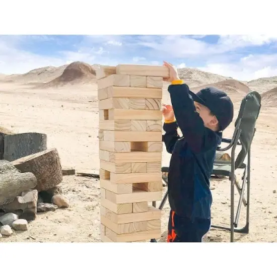 Monoprice Giant Tumbling Tower For Tailgating, Bbqs, Camping, Outdoor Events, And Much More - Pure Outdoor Collection image {5}