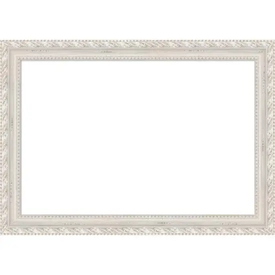 Amanti Art Opera Off White Framed Dry Erase Magnetic Board image {17}