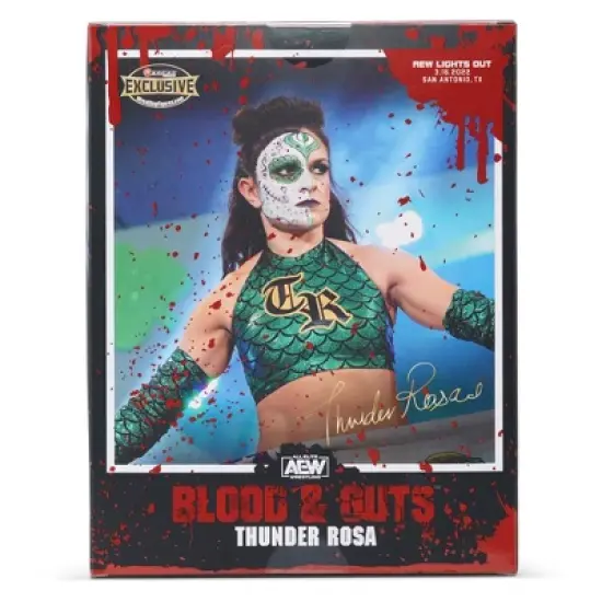 AEW Ringside Exclusive Lights Out Thunder Rosa Action Figure image {1}